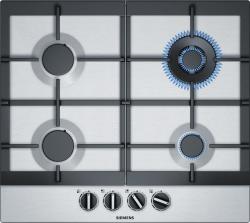 Siemens - 60 Cm Stainless Steel Gas Hob With Wok And Stepflame Technology