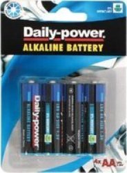 Alkaline Battery Size Aa - 4 Pieces Per Pack Pack Of 10