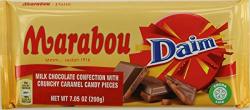 Marabou Daim Milk Chocolate 7.05-OUNCE 200G Bar
