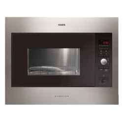 Aeg Large 26l Anti-fingerprint Stainless Steel Microwave And Grill