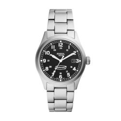Fossil Defender Solar-powered Stainless Steel Men's Watch FS5973