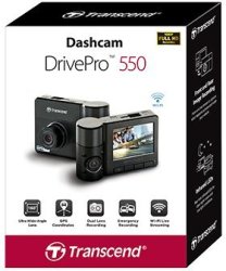 Transcend Drivepro 550 Dual Lens Vehicle Video Recorder