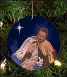 Tidings Of Great Joy Luke 2.11 Christmas Ornament