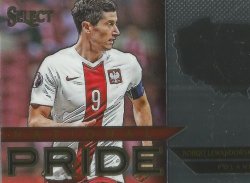 Robert Lewandowski - Panini "prizm Select 2015" - "national Pride" Trading Card