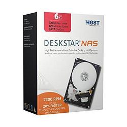 Hgst Deskstar Nas HDN726060ALE610 6 Tb 3.5 Internal Hard Drive - Sata