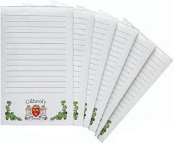 Gilhooly Irish Coat Of Arms Notepads - Set Of 6