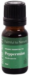 Faithful To Nature Organic Peppermint Essential Oil