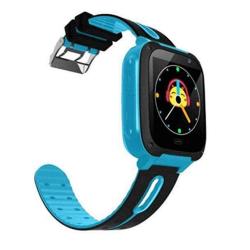 Flowop Kids Smartwatch Waterproof Compatible Android With Gps Sos Camera Alarm Clock 1.44 HD Screen.waterproof Anti-lost Child Positioning