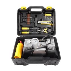Air Compressor Kit With Carrying Case 12V 150PSI &tools