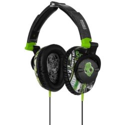 Skullcandy Skullcrushers Over Ear Headphones - Lurker Green Black
