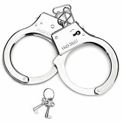 Fluffy Plush Wrist Handcuffs Police Game Cosplay Costume Party Children's Toy Metal Handcuffs Metal Handcuffs