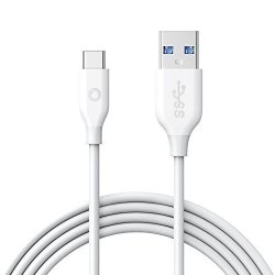 USB Type-c Charger Charging Cable For Htc 10 Evo Htc U11 U11+ Htc U Ultra Htc U Play Htc Bolt - 3.3 Ft 1M - White