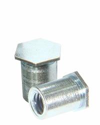 Self Clinching Standoff Hex Head Stand Blind Hole Standoffs Steel Zinc 20 Pack 10-32 0.28X0.5625 L Hex Nuts Insert Metal Sheet Standoff Mounting Hardware Nut And