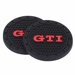 Deals on 4CAR4U For GTI Cup Holders Insert Coaster Automotive Accessories  Silicone Anti Slip Cup Mat Fits Golf GTI Jetta Passat Arteon Tuguan Atlas  Beetle Series, Compare Prices & Shop Online