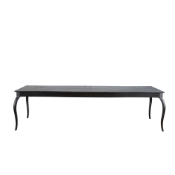 Queen Anne Table - American Ash Smoke 8 Seater - 2100MM X 770MM X 900MM