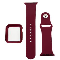 For Apple Watch Series 40MM Extended Screen Protector & Silicone Strap