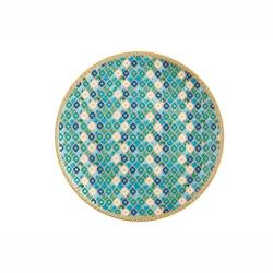Maxwell & Williams Kasbah Mint Coupe Plate 19.5CM