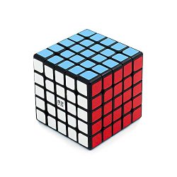 Cubelelo Qiyi Qizheng 5X5 Black Puzzle Rubik Rubix Rubic Speed Cube