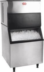 Snomaster SM-450 Stainless Steel Plumbed Commercial Ice Maker 450KG 2400W