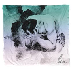 Stressed Out Light Weight Fleece Blanket By Nathan Pieterse