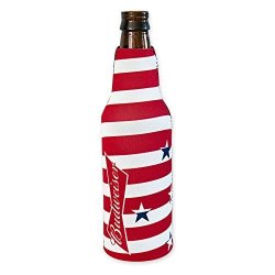 Budweiser Stars And Stripes Bottle Koozie