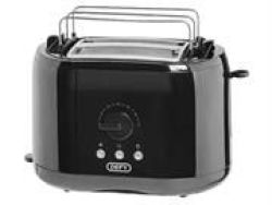 Defy TA373B Black Sense Plastic 2 Slice Toaster Retail Box 1 Year Warranty features • 870W• 2 Slice Toaster• Electronic Browning Control• Bread Cantering Guides• High