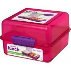 - 1.4 Litre Lunch Cube Trend - Pink