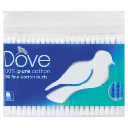 Dove Cotton Earbuds 200 Pack