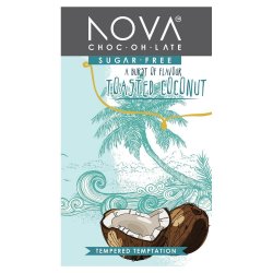 Nova Dark Choc 40G - Toasted Coconut