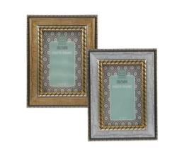 Picture Frame Pl Marbled 10X15CM Asstd - Pack Of 2