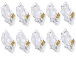 Zatech RJ45-CAT5 Connector Pack Of 10
