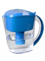 Designer Water Alkaline Water Filter Pitcher Blue