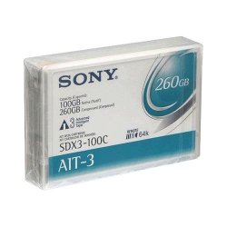 Sony SDX3-100C 8MM AIT-3 Ame Data Tape Sony SDX3-100C - 230M 100 260GB