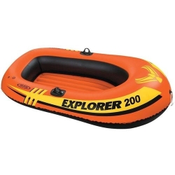 Intex 2 Person Explorer 200 Boat Set - Orange