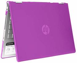Mcover Hard Shell Case For 14" Hp Pavilion X360 14-CDXXXX 14-DDXXXX Series Convertible 2-IN-1 Laptops Purple