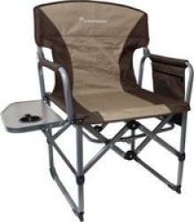 Kaufmann Compact Directors Chair With Steel Table