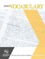 Jensen& 39 S Vocabulary Paperback