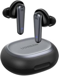 UGreen Hitune T1 Wireless Earbuds With 4 Microphones - Hifi Stereo Bluetooth Earphones With Deep Bass Mode Enc Noise Cancelling For Clear Calls