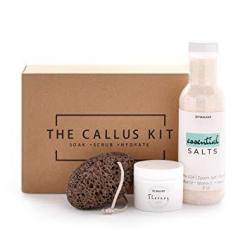 The All-inclusive Callus Removal Kit With 20% Urea Foot Cream Lava Pumice Stone And Eucalyptus Foot Soak