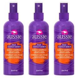 Aussie Hair Insurance Leave-in Conditioner 8 Oz Pack Of 3