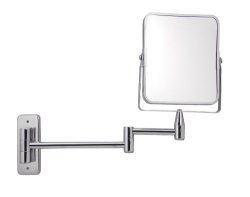Flexible Extendable Shower Mirror - 17CM Rectangle