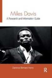 Miles Davis - A Research And Information Guide Paperback
