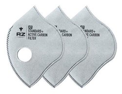 RZ - F1 Standard Filter Active Carbon 3PK - XL