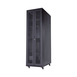 LinkQnet 27U 600X800 Cabinet With Double Mesh Doors