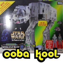 Star Wars Imperial At-at Walker Electronic 1997 Hasbro Vehicle & Action Figures Oobakool