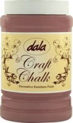 Dala Craft Chalk Paint 1L Dusky Pink