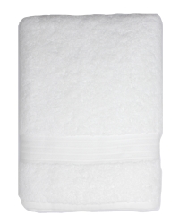 - 100% Cotton Deluxe Luxury Bath Towel - White
