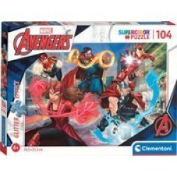 104 Pieces Puzzle Glitter Avengers