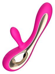 Lelo Soraya Rabbit Luxury Dual Stimulating 8 Speed Vibrator in Pink
