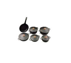 Set Of 11 Cast Iron Cookware Pieces
